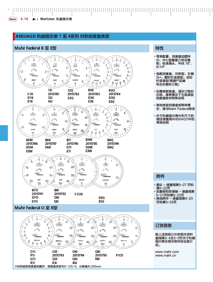 三本2018馬爾 Mahr catalog-154