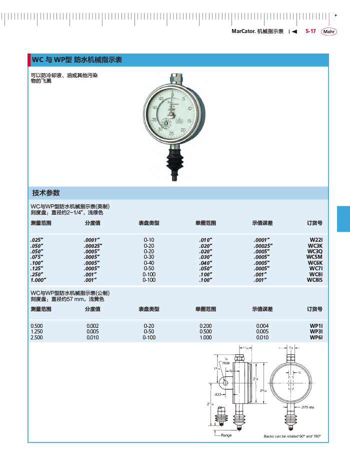 三本2018馬爾 Mahr catalog-157