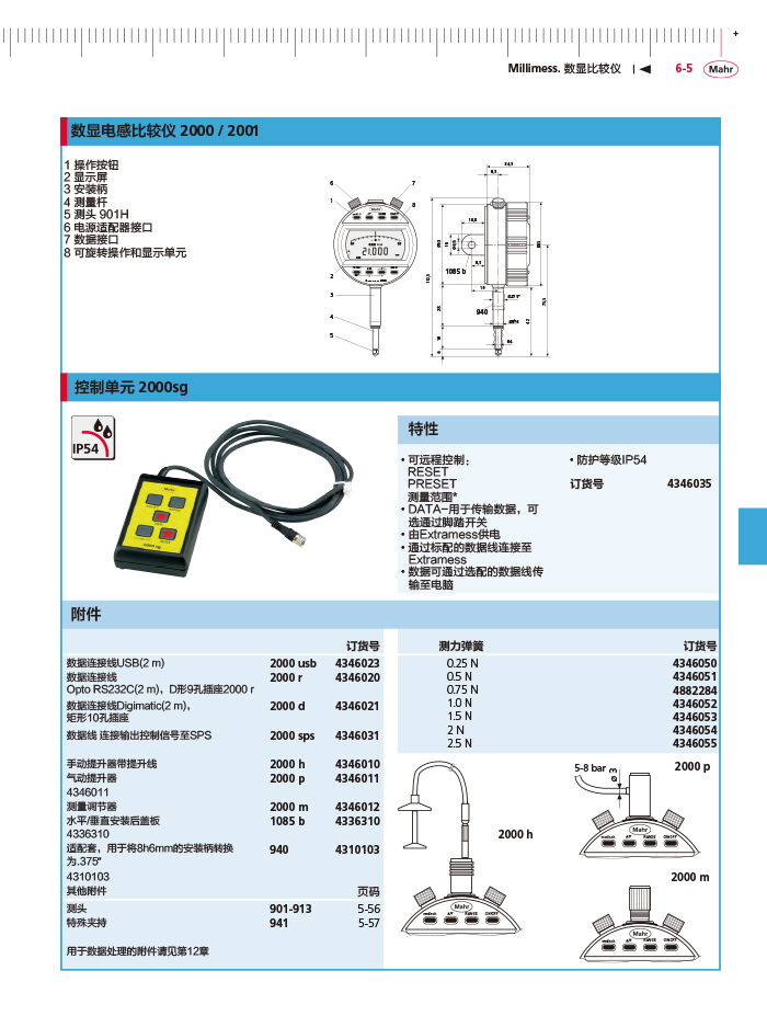 三本2018馬爾 Mahr catalog-203