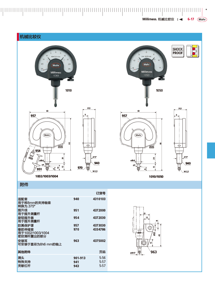 三本2018馬爾 Mahr catalog-215