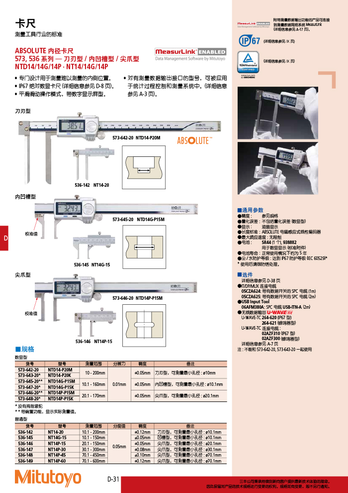 三豐目錄Mitutoyo2019-2020 - 副本-240