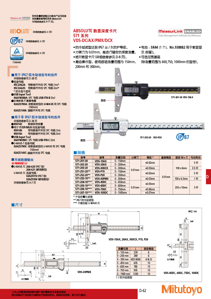 三豐目錄Mitutoyo2019-2020 - 副本-271