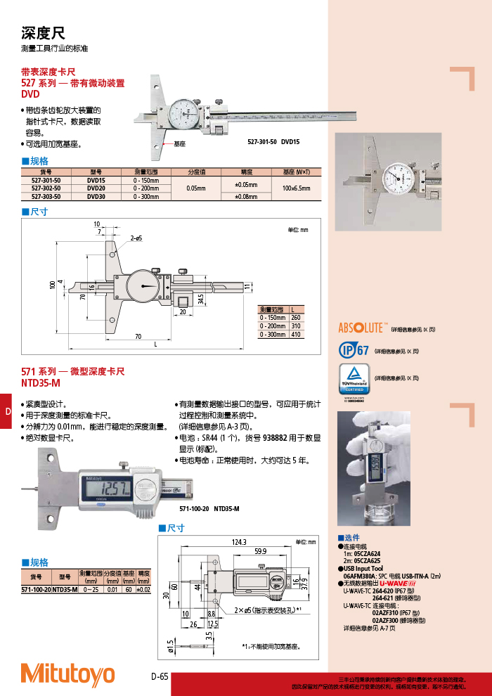 三豐目錄Mitutoyo2019-2020 - 副本-274