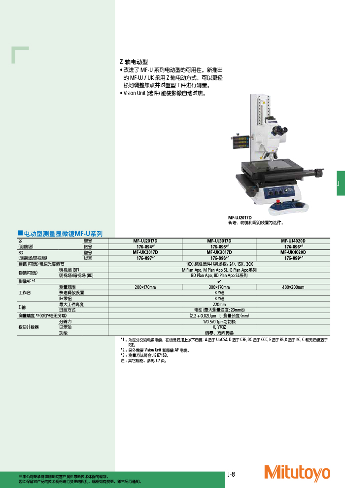 三豐目錄Mitutoyo2019-2020-503