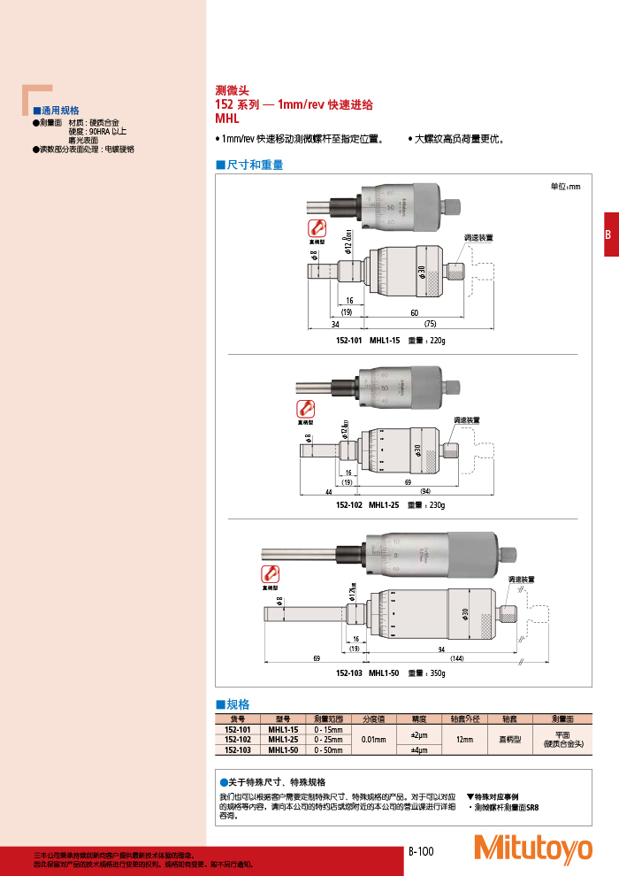 三豐目錄Mitutoyo2019-2020-143