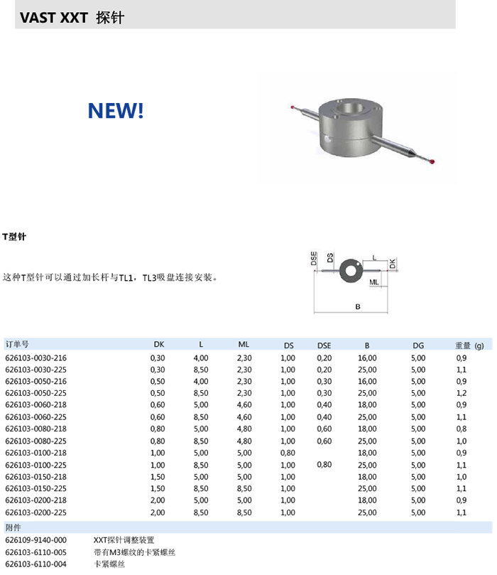 ZEISS 高品質(zhì) 德國原裝進口 M3探針目錄-15