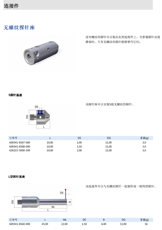 ZEISS 高品質(zhì) 德國原裝進(jìn)口 M5探針目錄-36