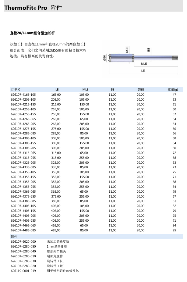 ZEISS 高品質(zhì) 德國原裝進(jìn)口 M5探針目錄-41