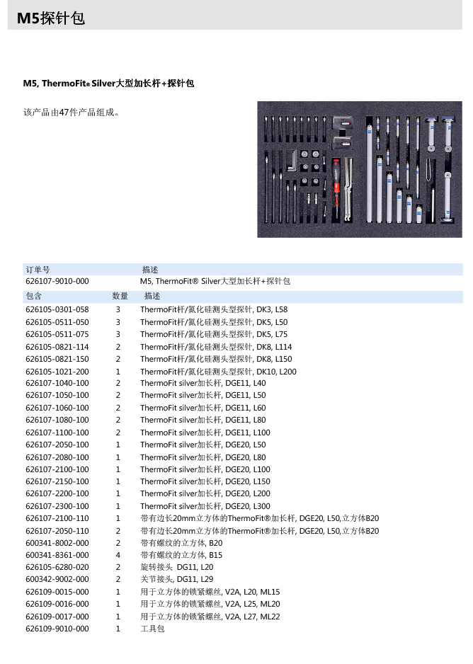 ZEISS 高品質(zhì) 德國原裝進口 M5探針目錄-57