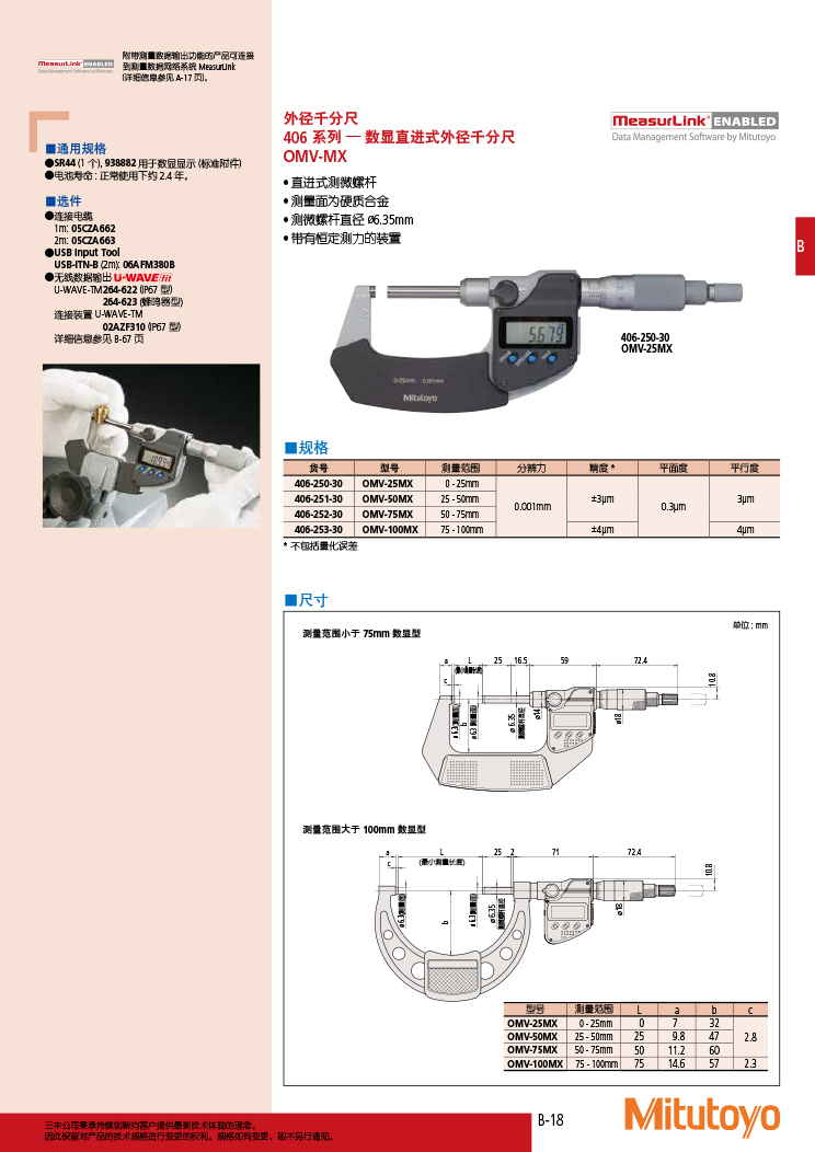 三豐目錄Mitutoyo2019-2020 - 副本-61